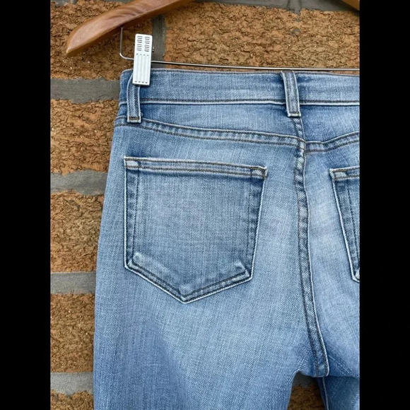 L'Agence El Matador French Slim Mid-Rise Jeans in Dry Ice sz 25 - Picture 11 of 12